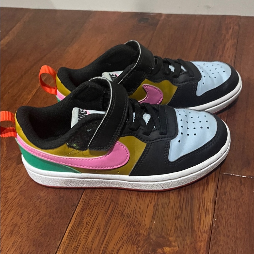 Nike Kids Sneakers Black Pink Blue Yellow Green